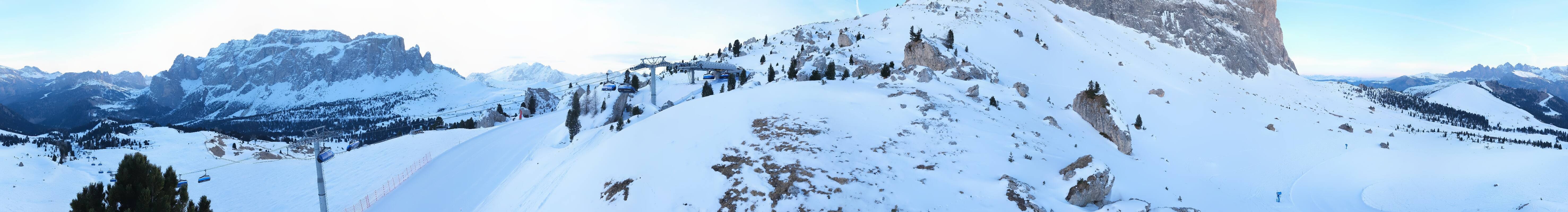 Archived image Webcam Panorama Val Gardena: Citta dei Sassi