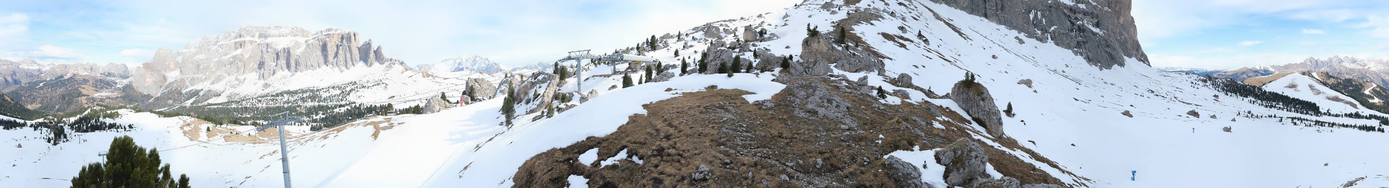 Archiv Foto Webcam Bergstation Citta dei Sassi, Val Gardena