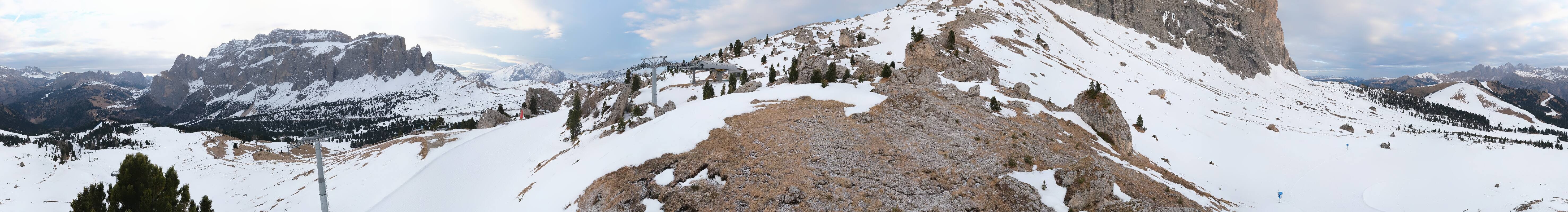Archiv Foto Webcam Bergstation Citta dei Sassi, Val Gardena