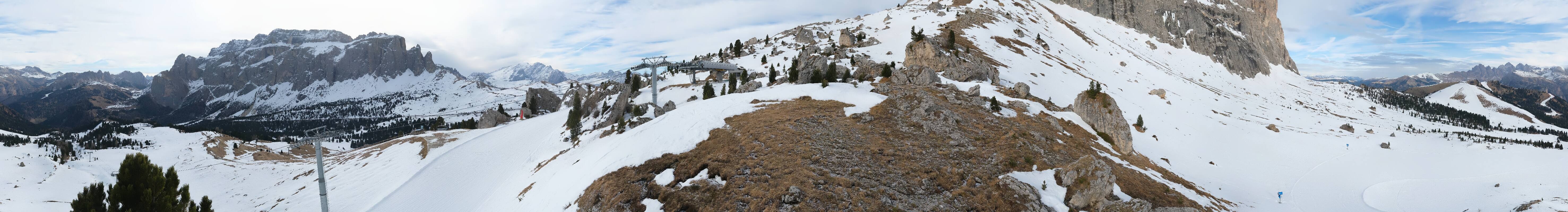 Archiv Foto Webcam Bergstation Citta dei Sassi, Val Gardena