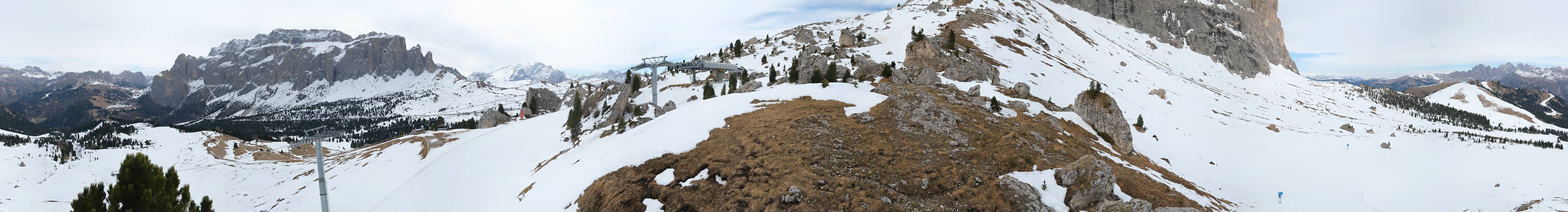 Archiv Foto Webcam Bergstation Citta dei Sassi, Val Gardena