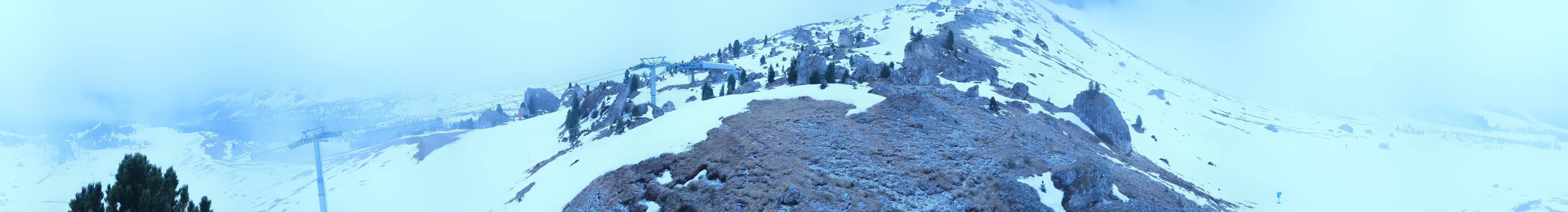 Archived image Webcam Panorama Val Gardena: Citta dei Sassi