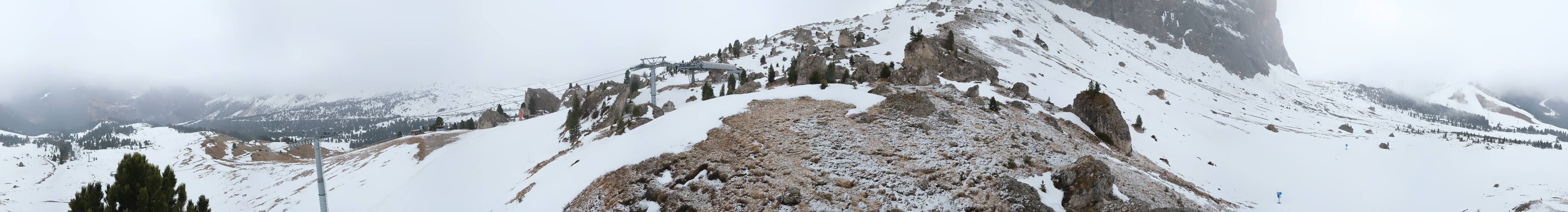 Archived image Webcam Panorama Val Gardena: Citta dei Sassi