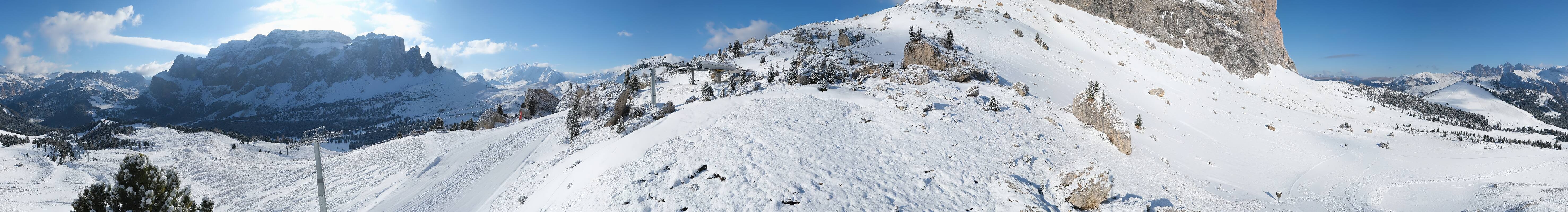 Archiv Foto Webcam Bergstation Citta dei Sassi, Val Gardena