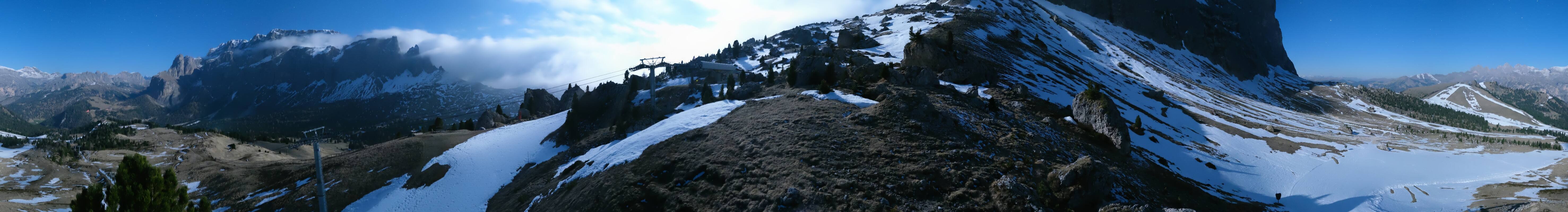 Archiv Foto Webcam Bergstation Citta dei Sassi, Val Gardena