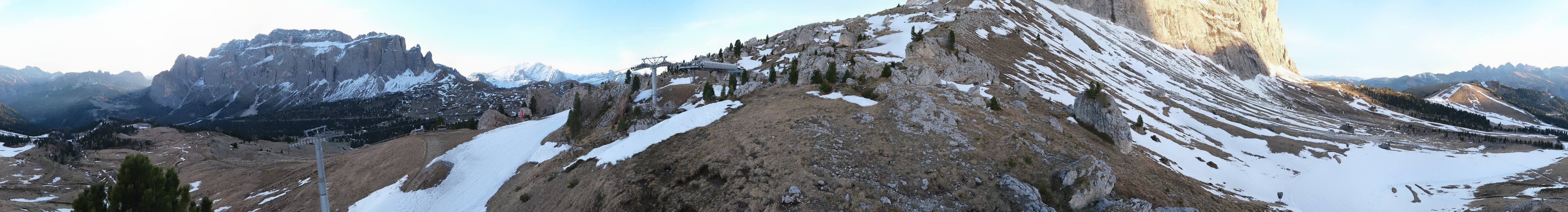 Archiv Foto Webcam Bergstation Citta dei Sassi, Val Gardena