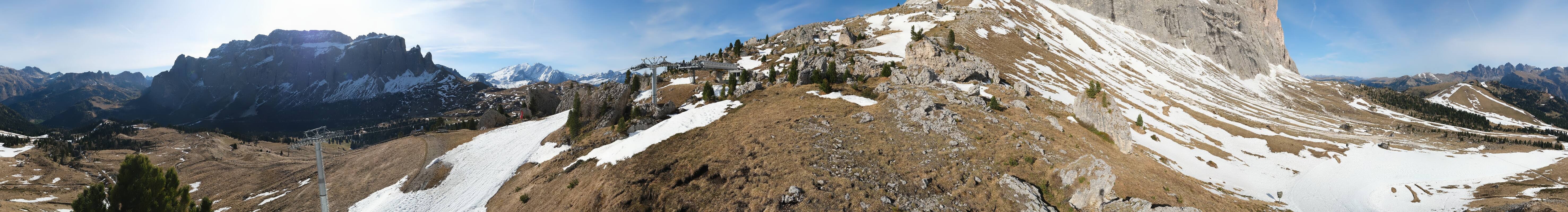 Archiv Foto Webcam Bergstation Citta dei Sassi, Val Gardena