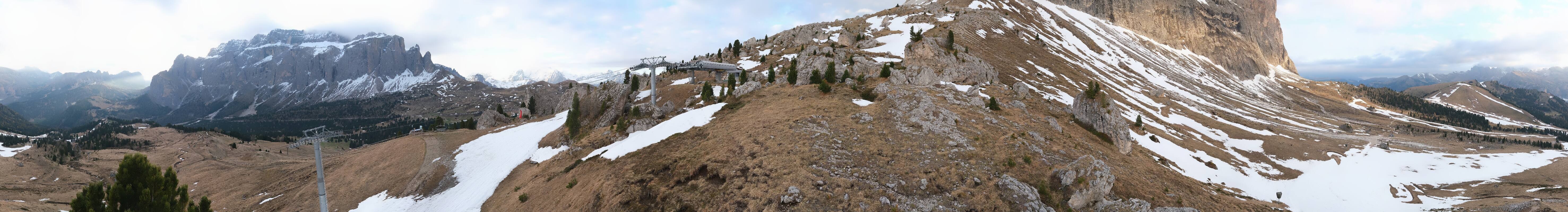 Archiv Foto Webcam Bergstation Citta dei Sassi, Val Gardena