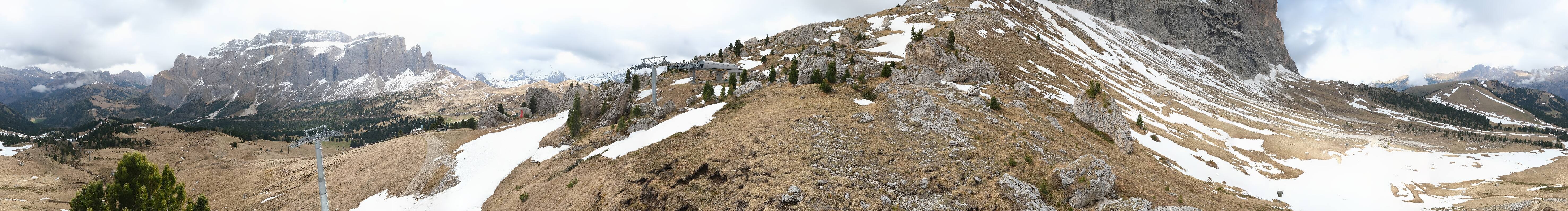 Archiv Foto Webcam Bergstation Citta dei Sassi, Val Gardena