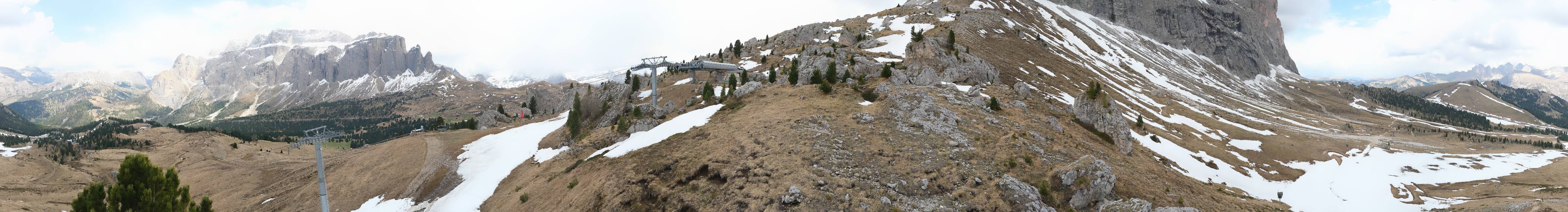 Archiv Foto Webcam Bergstation Citta dei Sassi, Val Gardena