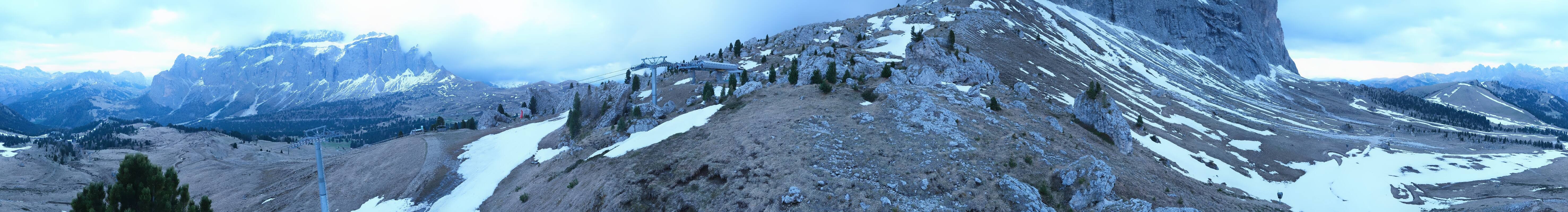 Archiv Foto Webcam Bergstation Citta dei Sassi, Val Gardena