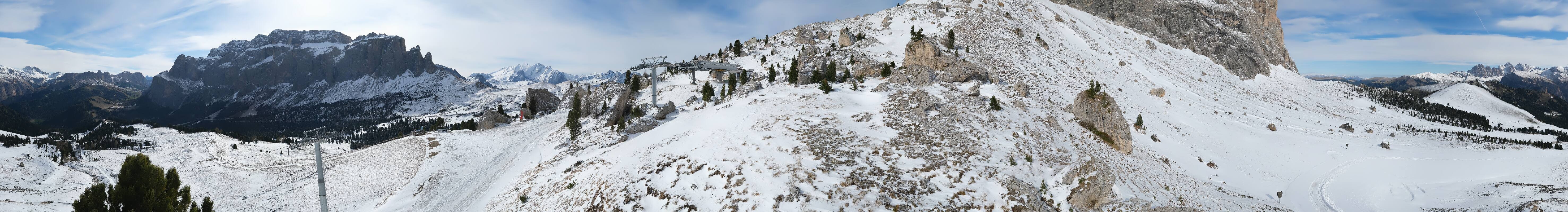 Archiv Foto Webcam Bergstation Citta dei Sassi, Val Gardena