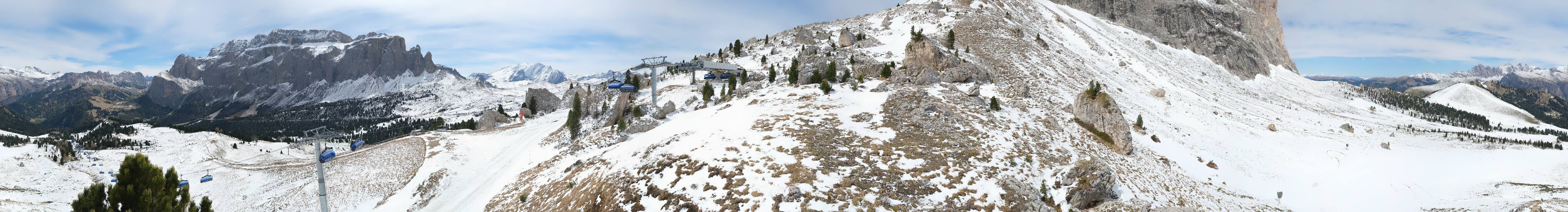 Archiv Foto Webcam Bergstation Citta dei Sassi, Val Gardena