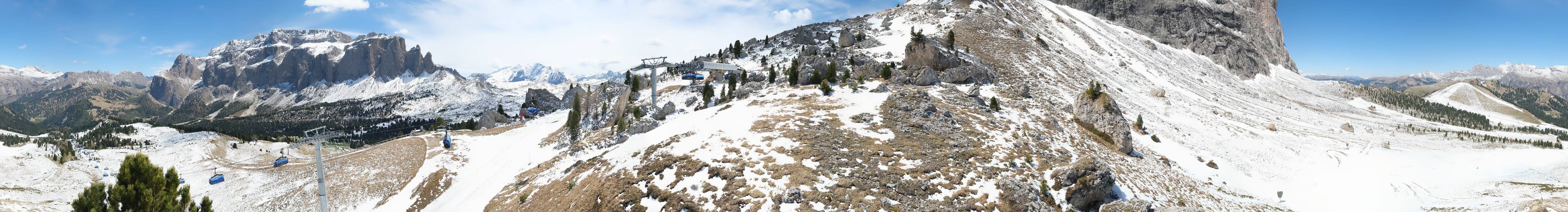 Archiv Foto Webcam Bergstation Citta dei Sassi, Val Gardena