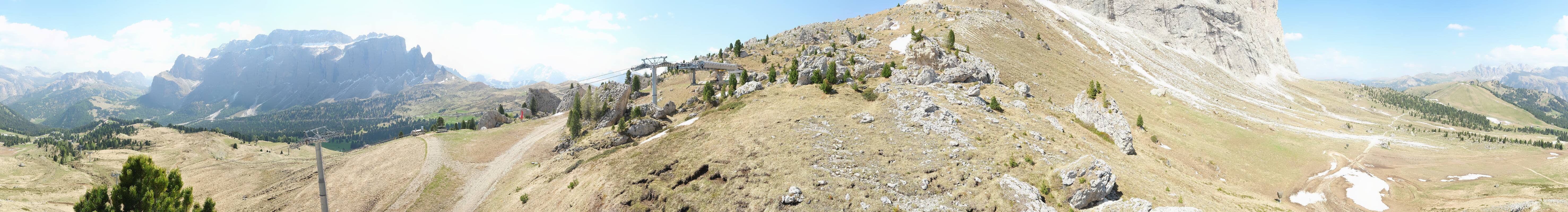 Archiv Foto Webcam Bergstation Citta dei Sassi, Val Gardena