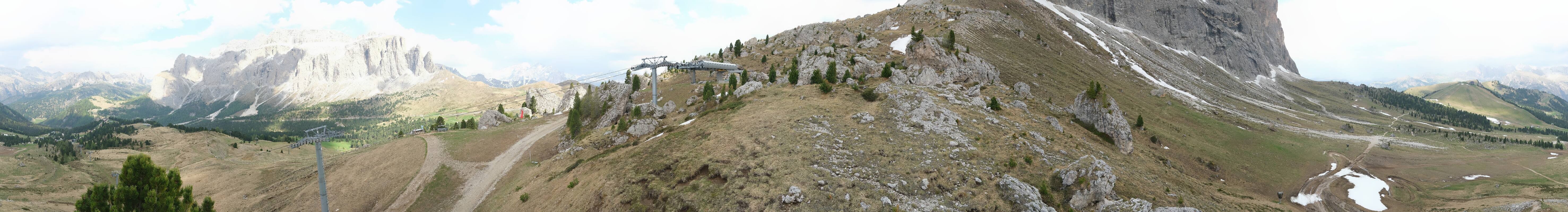 Archiv Foto Webcam Bergstation Citta dei Sassi, Val Gardena