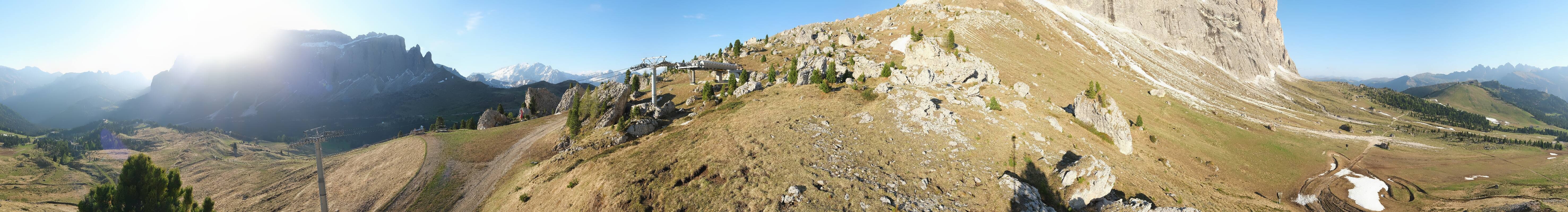 Archiv Foto Webcam Bergstation Citta dei Sassi, Val Gardena