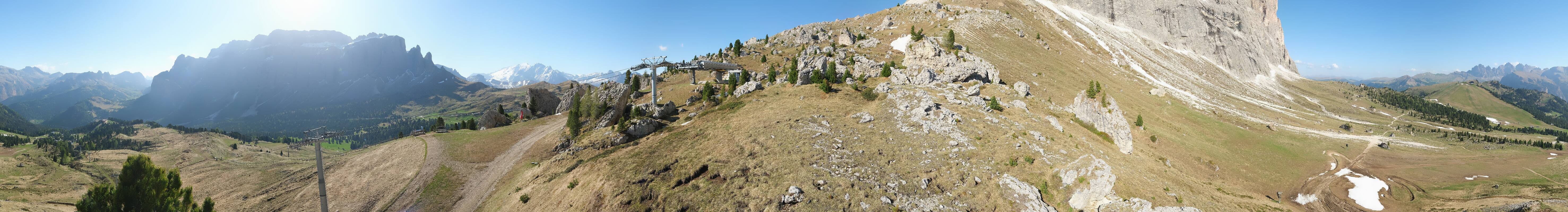 Archiv Foto Webcam Bergstation Citta dei Sassi, Val Gardena