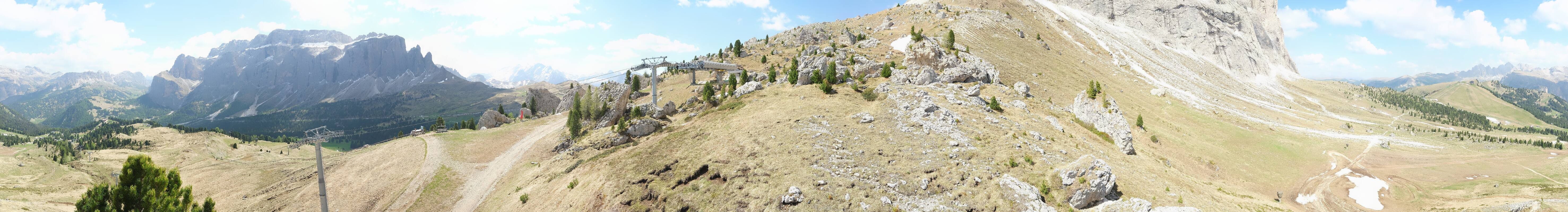 Archiv Foto Webcam Bergstation Citta dei Sassi, Val Gardena