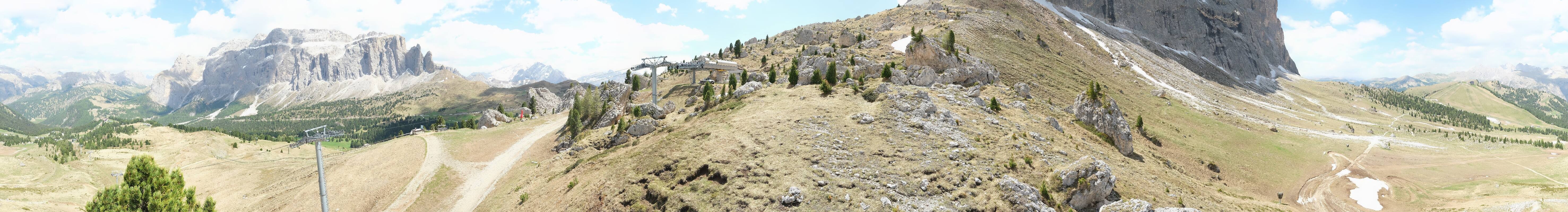 Archiv Foto Webcam Bergstation Citta dei Sassi, Val Gardena