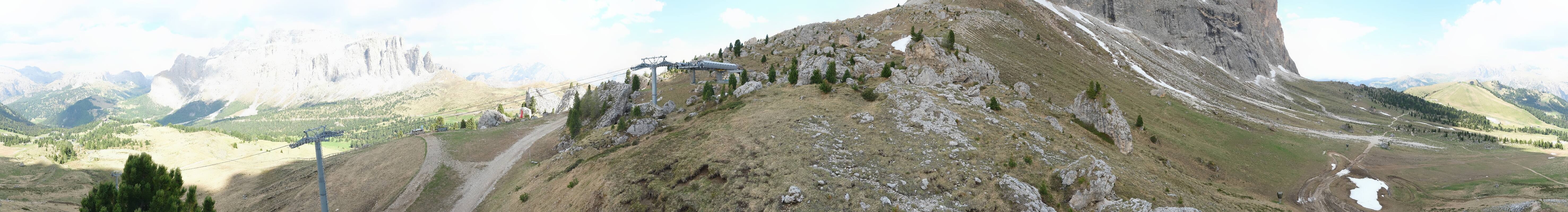 Archiv Foto Webcam Bergstation Citta dei Sassi, Val Gardena