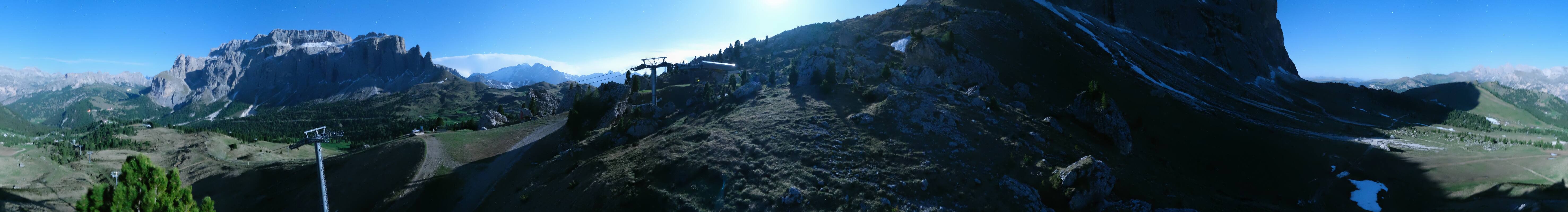 Archiv Foto Webcam Bergstation Citta dei Sassi, Val Gardena