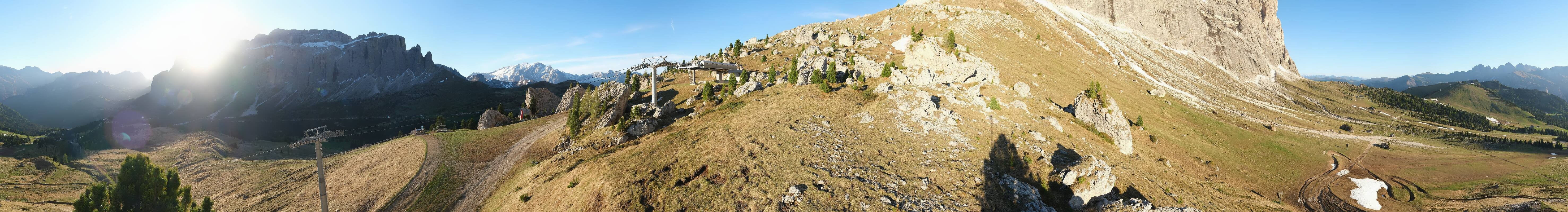 Archiv Foto Webcam Bergstation Citta dei Sassi, Val Gardena