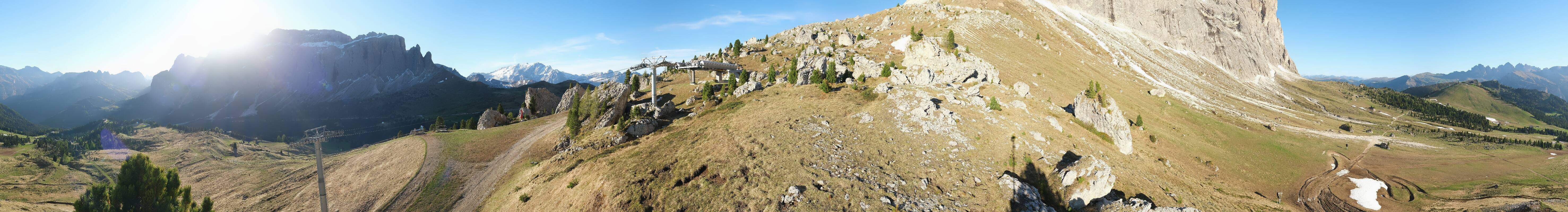 Archiv Foto Webcam Bergstation Citta dei Sassi, Val Gardena