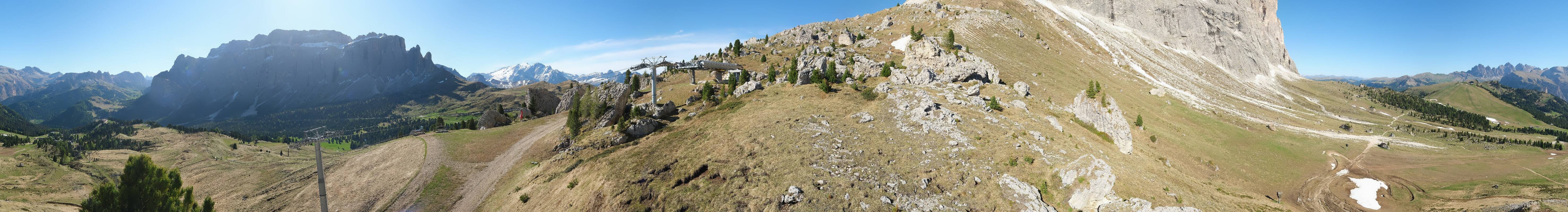 Archiv Foto Webcam Bergstation Citta dei Sassi, Val Gardena