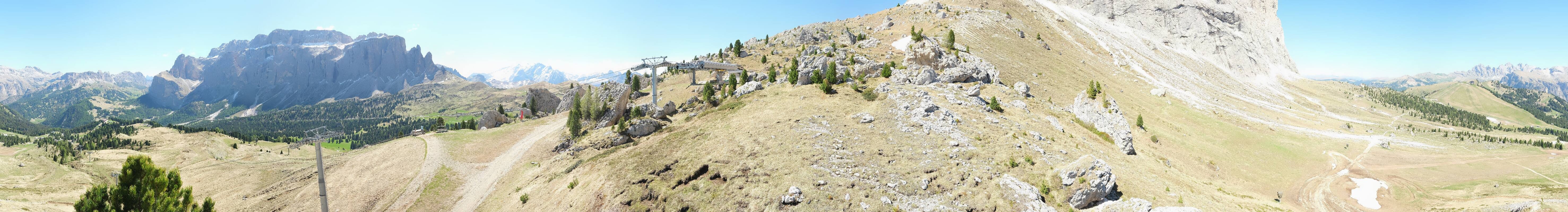 Archiv Foto Webcam Bergstation Citta dei Sassi, Val Gardena