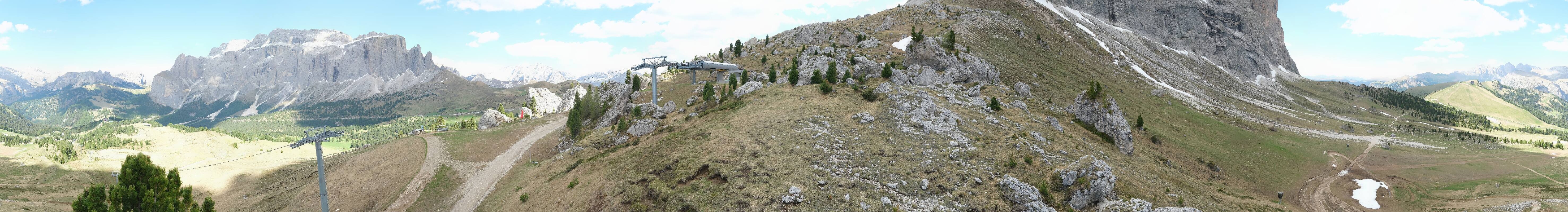 Archiv Foto Webcam Bergstation Citta dei Sassi, Val Gardena