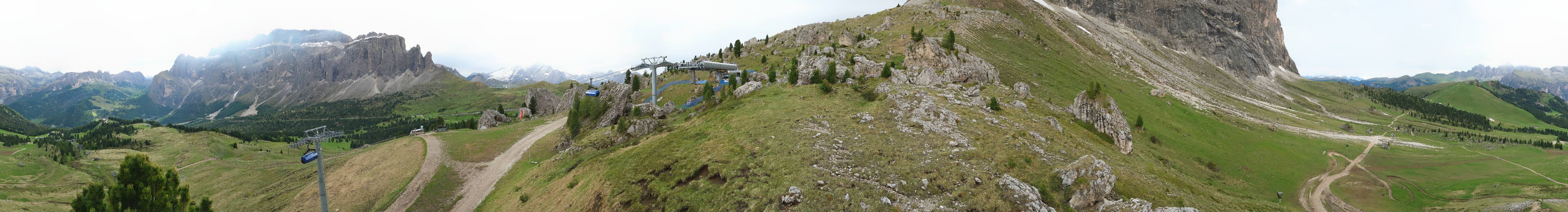 Archiv Foto Webcam Bergstation Citta dei Sassi, Val Gardena