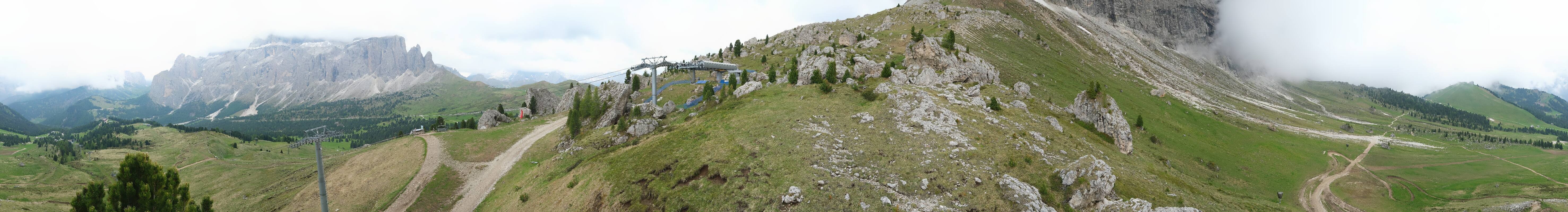 Archiv Foto Webcam Bergstation Citta dei Sassi, Val Gardena