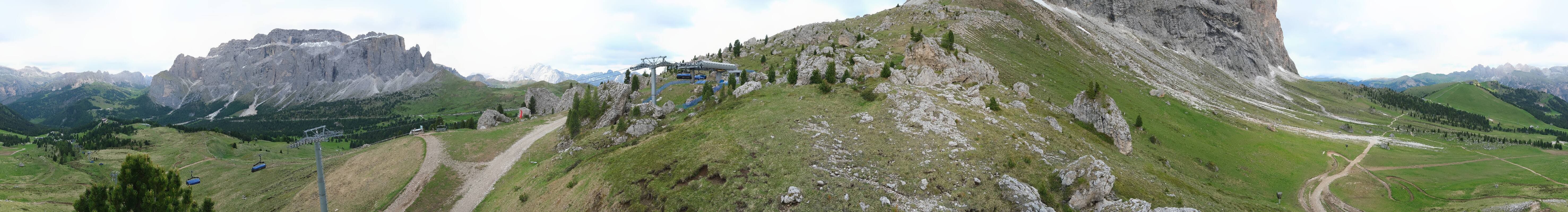 Archiv Foto Webcam Bergstation Citta dei Sassi, Val Gardena