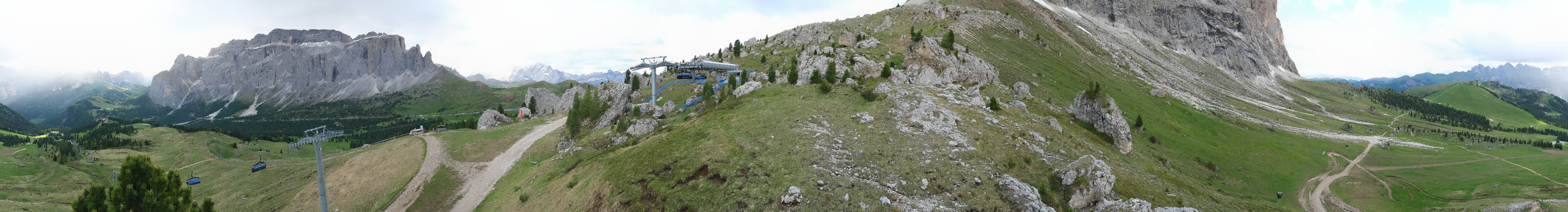 Archiv Foto Webcam Bergstation Citta dei Sassi, Val Gardena