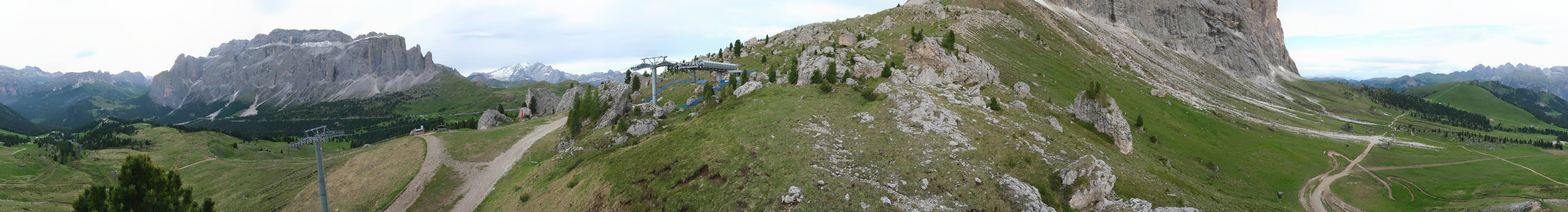 Archiv Foto Webcam Bergstation Citta dei Sassi, Val Gardena