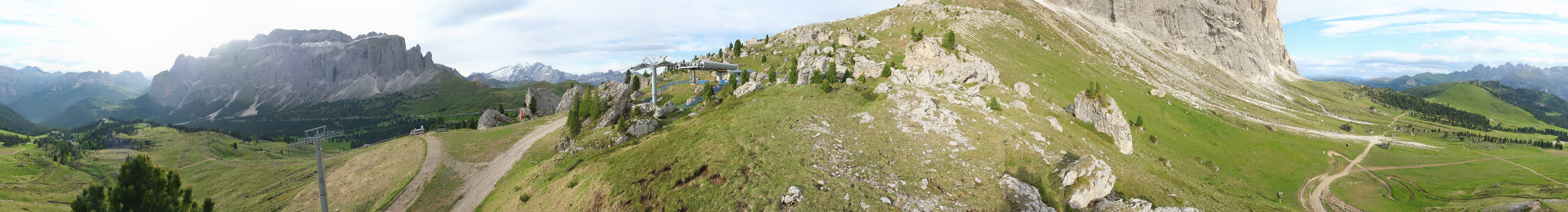 Archiv Foto Webcam Bergstation Citta dei Sassi, Val Gardena
