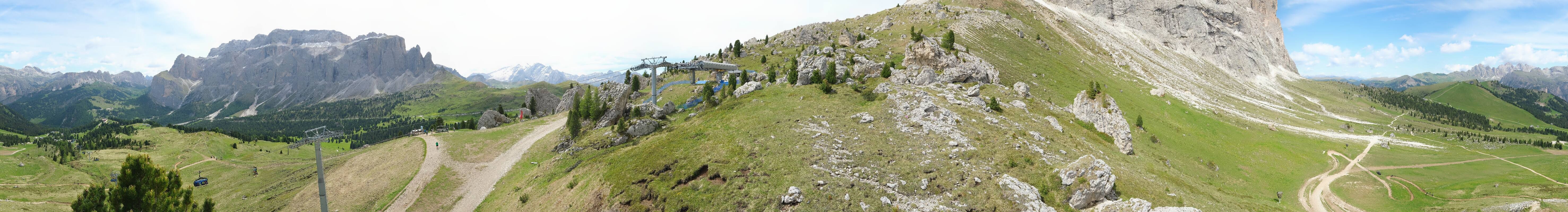 Archiv Foto Webcam Bergstation Citta dei Sassi, Val Gardena