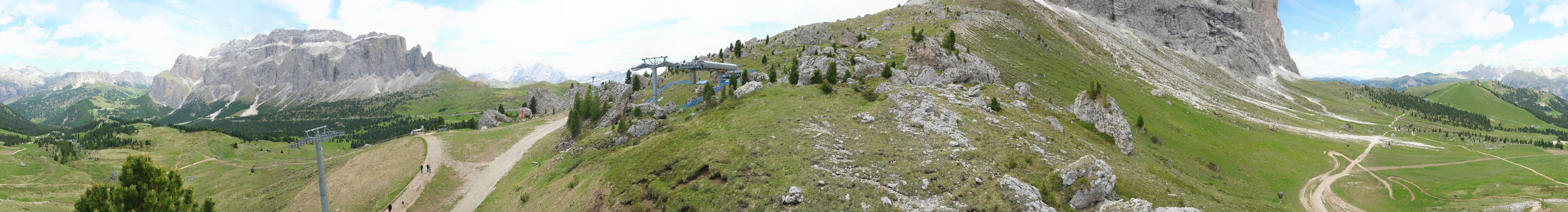 Archiv Foto Webcam Bergstation Citta dei Sassi, Val Gardena