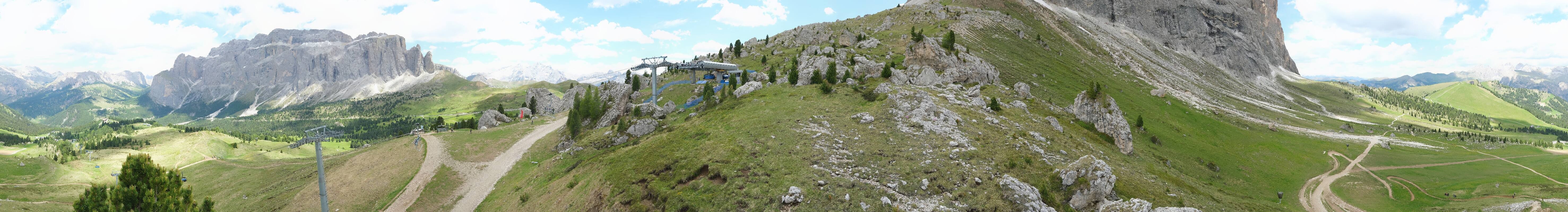 Archiv Foto Webcam Bergstation Citta dei Sassi, Val Gardena