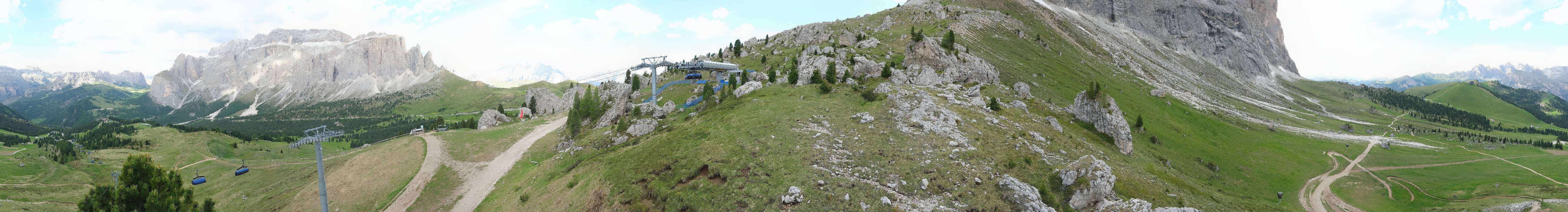 Archiv Foto Webcam Bergstation Citta dei Sassi, Val Gardena