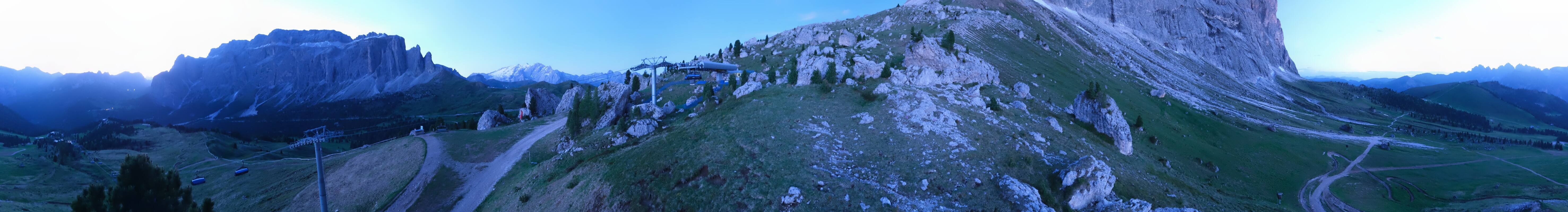 Archiv Foto Webcam Bergstation Citta dei Sassi, Val Gardena