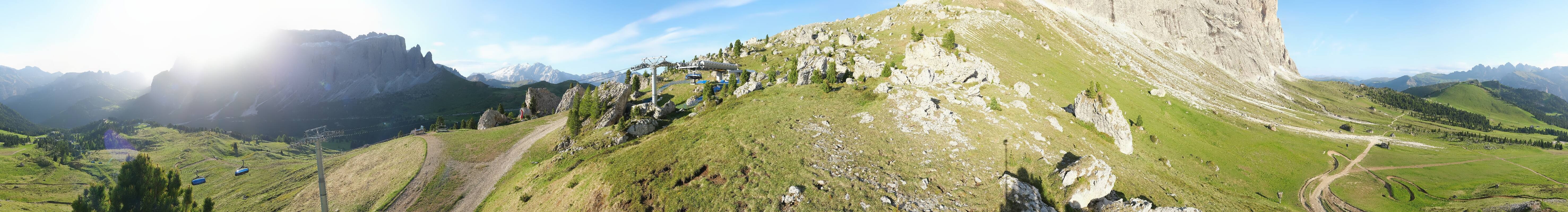Archiv Foto Webcam Bergstation Citta dei Sassi, Val Gardena