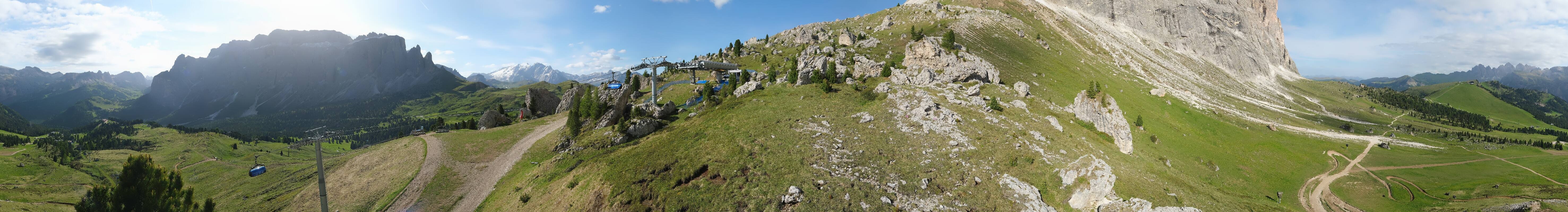 Archiv Foto Webcam Bergstation Citta dei Sassi, Val Gardena