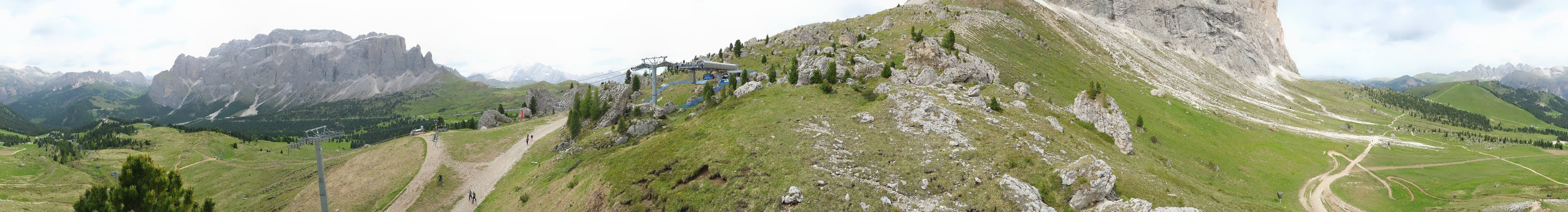 Archiv Foto Webcam Bergstation Citta dei Sassi, Val Gardena