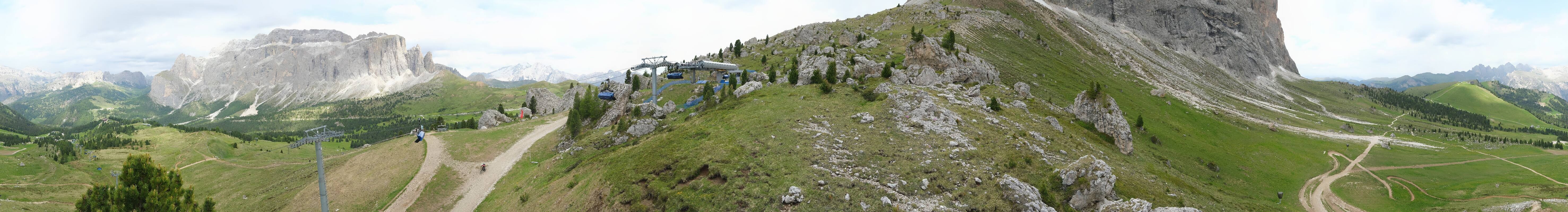 Archiv Foto Webcam Bergstation Citta dei Sassi, Val Gardena