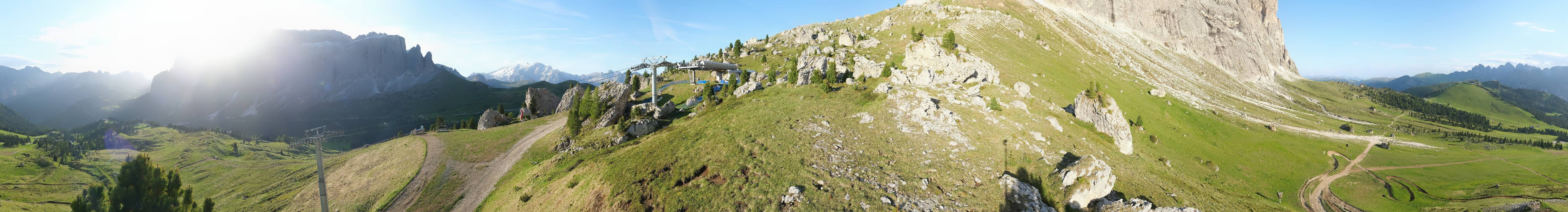 Archiv Foto Webcam Bergstation Citta dei Sassi, Val Gardena
