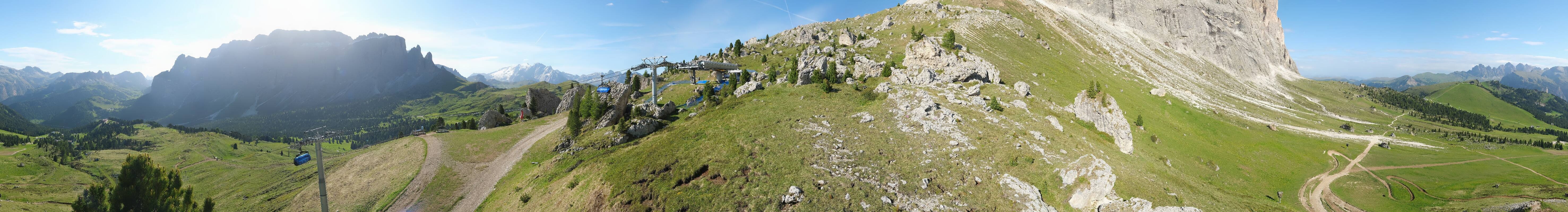 Archiv Foto Webcam Bergstation Citta dei Sassi, Val Gardena