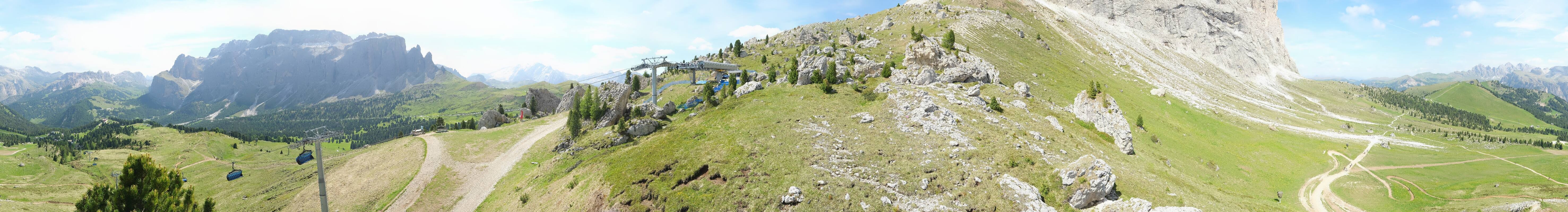 Archiv Foto Webcam Bergstation Citta dei Sassi, Val Gardena