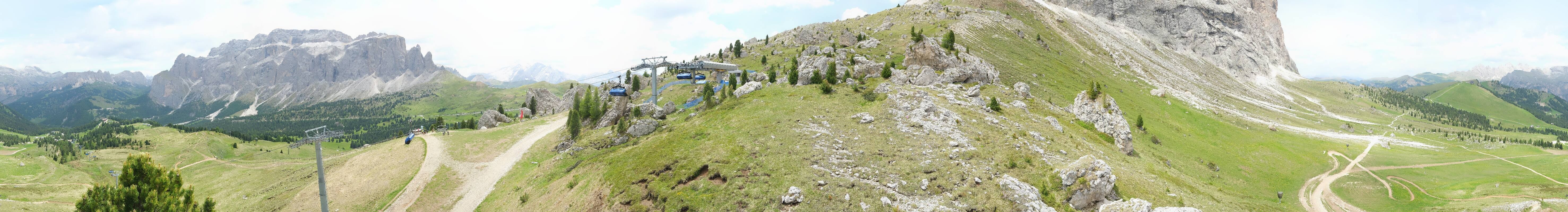 Archiv Foto Webcam Bergstation Citta dei Sassi, Val Gardena